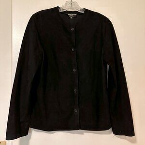 Begedor Black Suede Jacket
